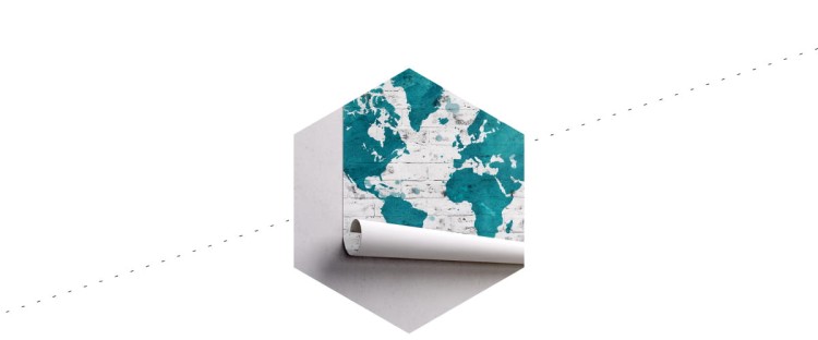 Fototapeta Mapa Świata