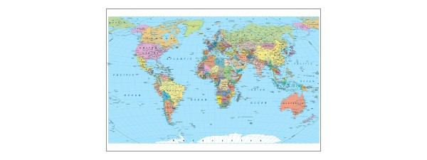 Fototapeta Mapa Świata