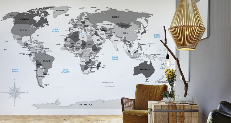 Fototapeta Mapa Świata