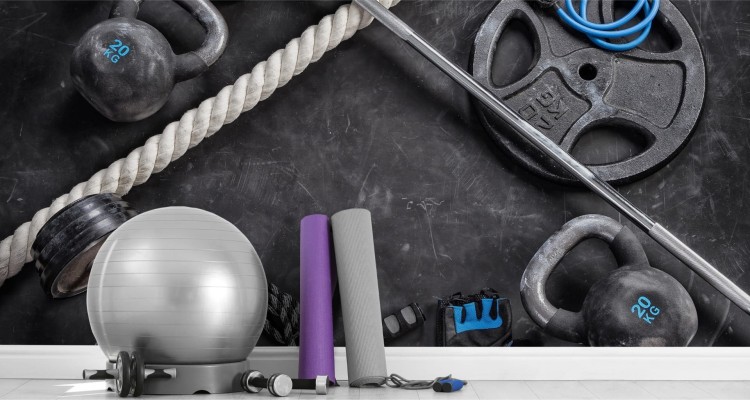 Fototapeta Sprzęt Sportowy Do Ćwiczeń
