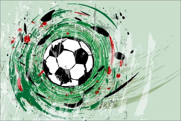 Fototapeta Sportowa Piłka Nożna
