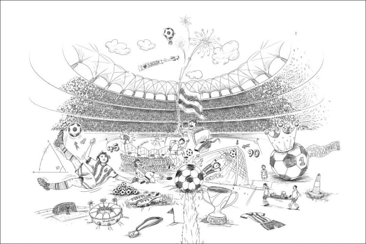 Fototapeta Piłka Nożna Stadion