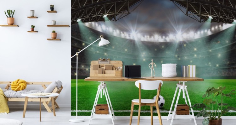Fototapeta Piłka Nożna Stadion