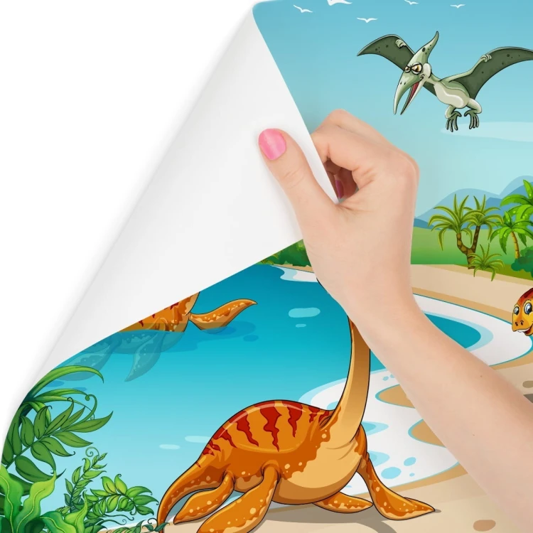 Fototapeta Dinozaury Na Plaży