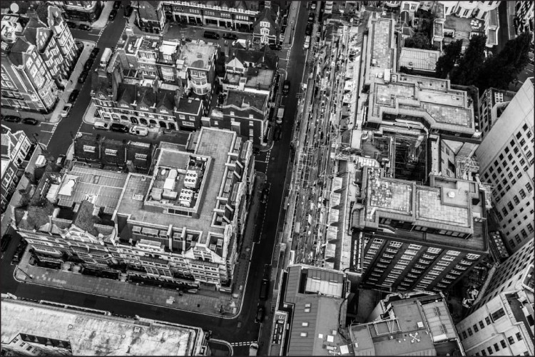 Fototapeta Londyn Czarno-Biała