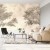 Fototapeta Tropical Trees And Leaves For Digital Printing Wallpaper, Custom Design Wallpaper - 3D