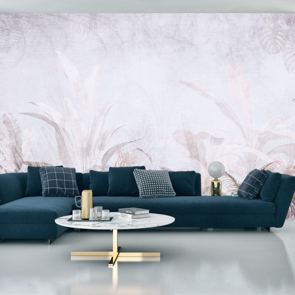 Fototapeta Tropical Trees And Leaves For Digital Printing Wallpaper, Custom Design Wallpaper - 3D