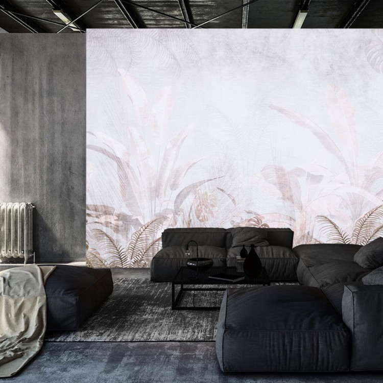 Fototapeta Tropical Trees And Leaves For Digital Printing Wallpaper, Custom Design Wallpaper - 3D