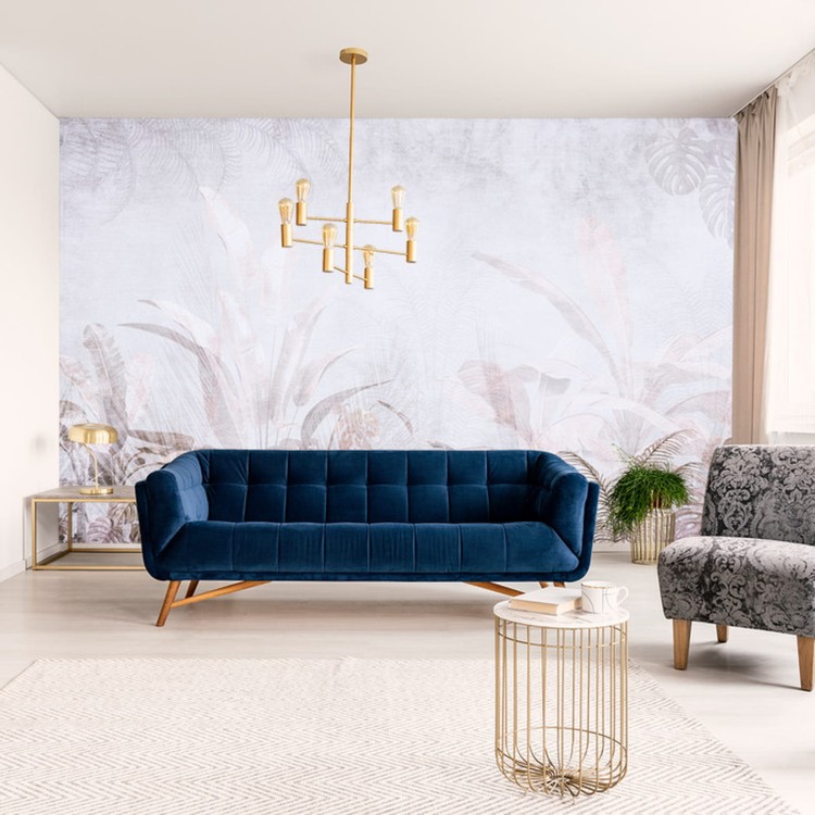 Fototapeta Tropical Trees And Leaves For Digital Printing Wallpaper, Custom Design Wallpaper - 3D