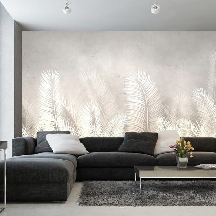 Fototapeta Tropical Trees And Leaves For Digital Printing Wallpaper, Custom Design Wallpaper - 3D
