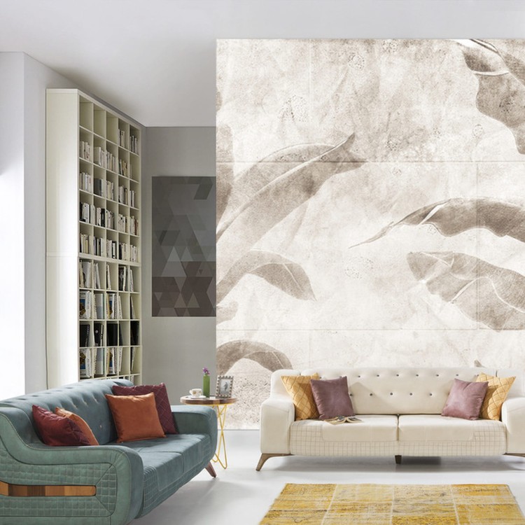 Fototapeta Tropical Trees And Leaves For Digital Printing Wallpaper, Custom Design Wallpaper - 3D