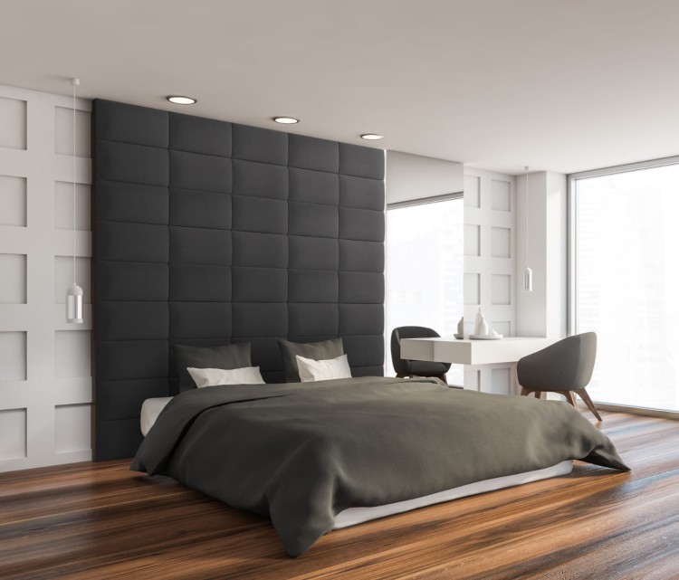 Panel Tapicerowany Grafit