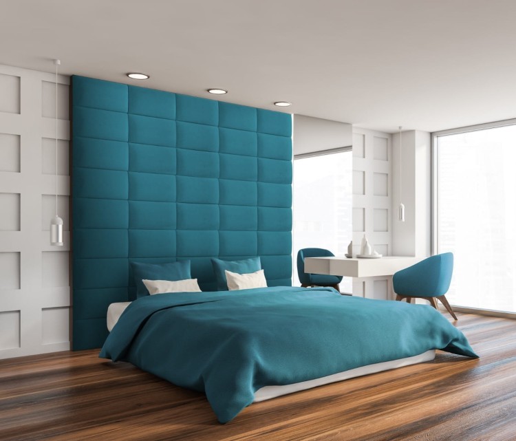 Panel Tapicerowany Lazur