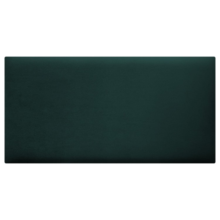 Panel Tapicerowany Głęboki Zielony