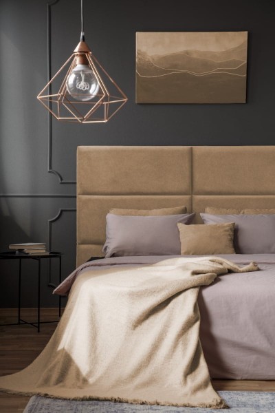 Panel Tapicerowany Beżowy