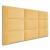 Panel Tapicerowany Żółty