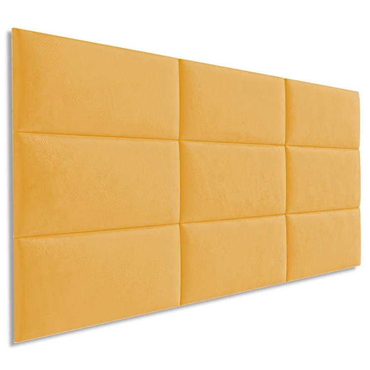 Panel Tapicerowany Żółty