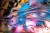 Fototapeta Abstract Colorful Liquid Water Splash And Bubbles Background. Macro Photography