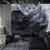 Fototapeta Outer Space Abstract Background, Black Matter. Thunderstorm Clouds In The Sky. Mystical Swirling Smoke Backdrop