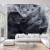 Fototapeta Outer Space Abstract Background, Black Matter. Thunderstorm Clouds In The Sky. Mystical Swirling Smoke Backdrop