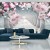 Fototapeta 3D Wallpaper Pink Jewelry Flowers