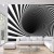 Fototapeta Abstract Background Lines Black Hole 3D