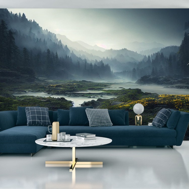 Fototapeta Breathtaking Landscape 4K Background