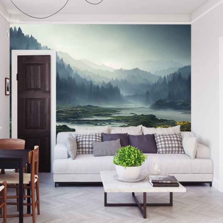 Fototapeta Breathtaking Landscape 4K Background