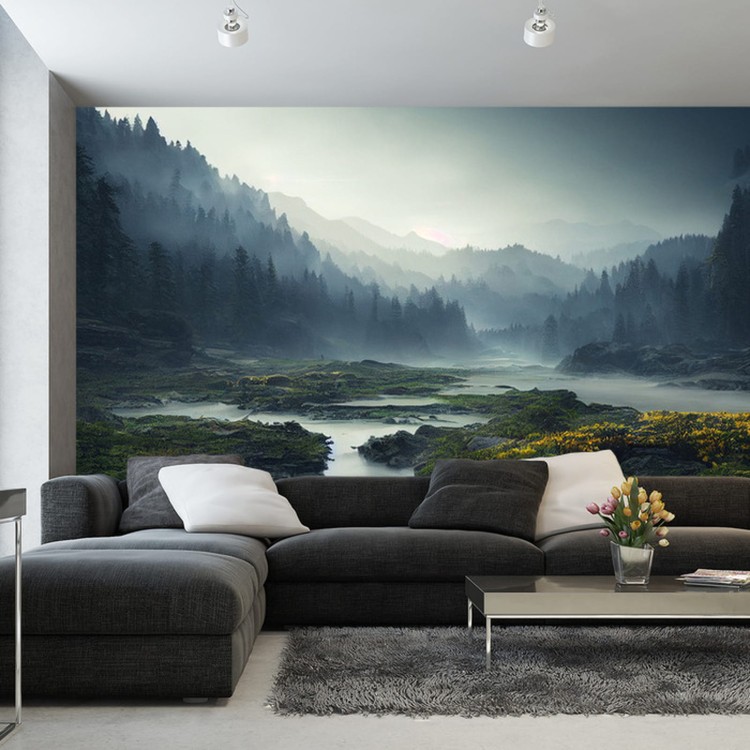 Fototapeta Breathtaking Landscape 4K Background