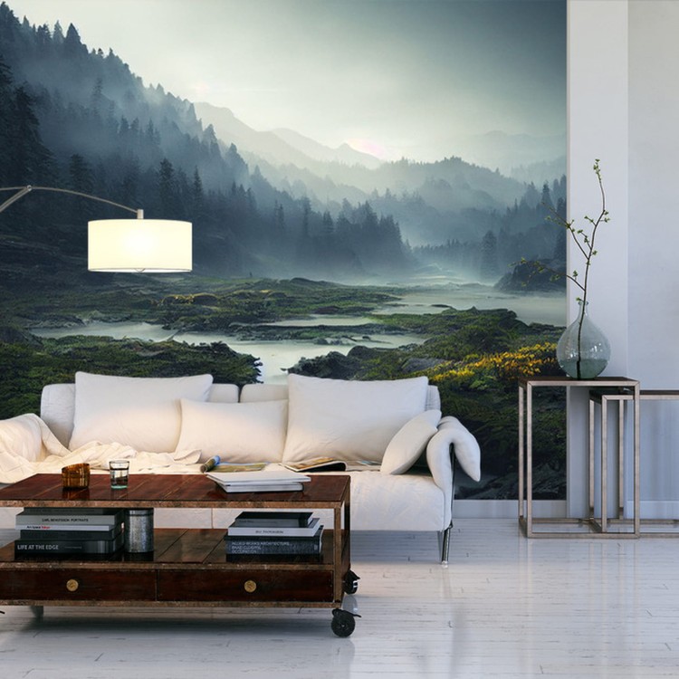 Fototapeta Breathtaking Landscape 4K Background