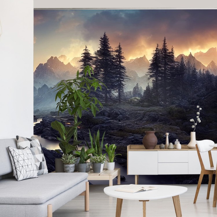 Fototapeta Breathtaking Nature Mountain Landscape, 3D