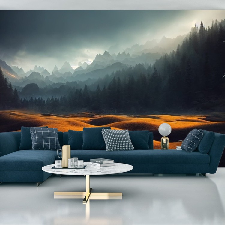 Fototapeta Breathtaking Nature Mountain Landscape, 3D