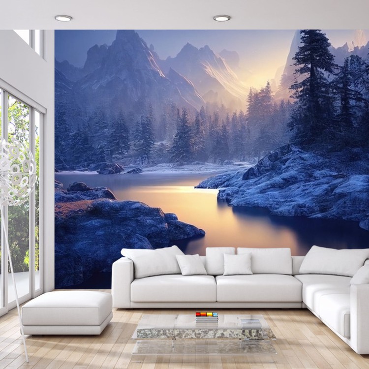 Fototapeta Breathtaking Nature Mountain Landscape, 3D