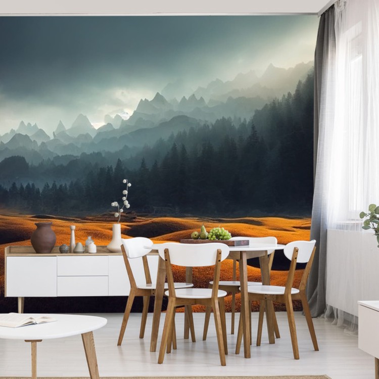 Fototapeta Breathtaking Nature Mountain Landscape, 3D