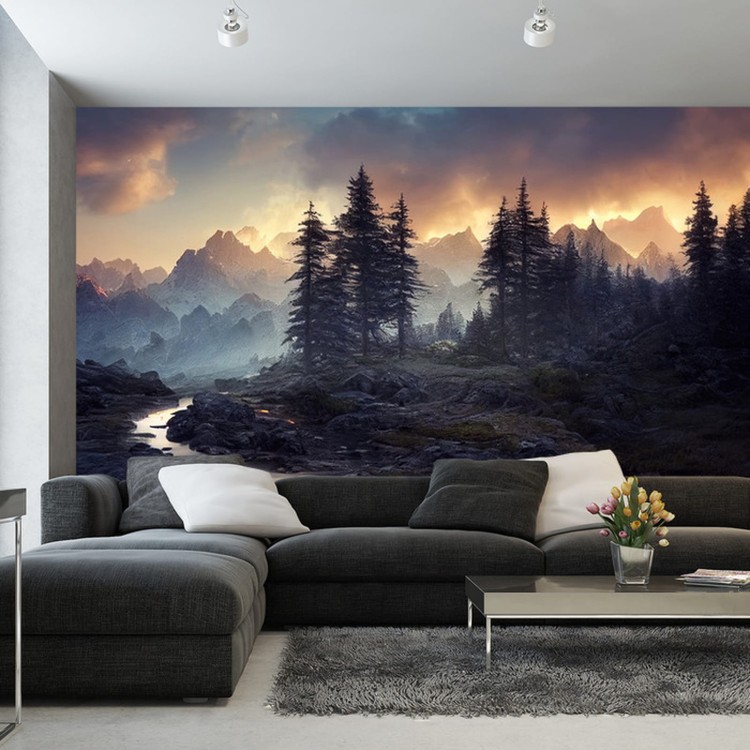 Fototapeta Breathtaking Nature Mountain Landscape, 3D