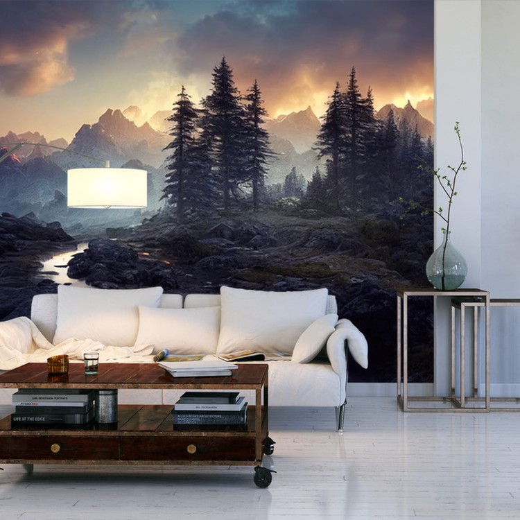 Fototapeta Breathtaking Nature Mountain Landscape, 3D