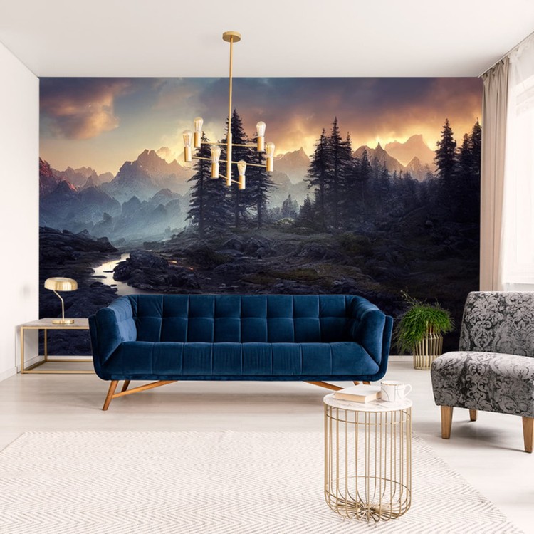 Fototapeta Breathtaking Nature Mountain Landscape, 3D