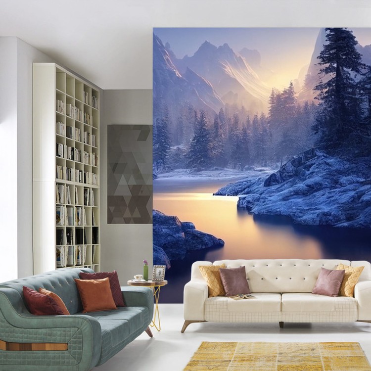 Fototapeta Breathtaking Nature Mountain Landscape, 3D