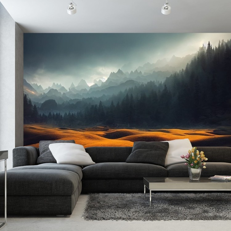 Fototapeta Breathtaking Nature Mountain Landscape, 3D