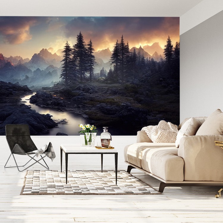 Fototapeta Breathtaking Nature Mountain Landscape, 3D