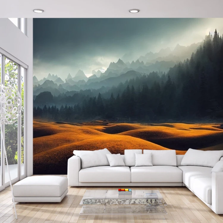 Fototapeta Breathtaking Nature Mountain Landscape, 3D