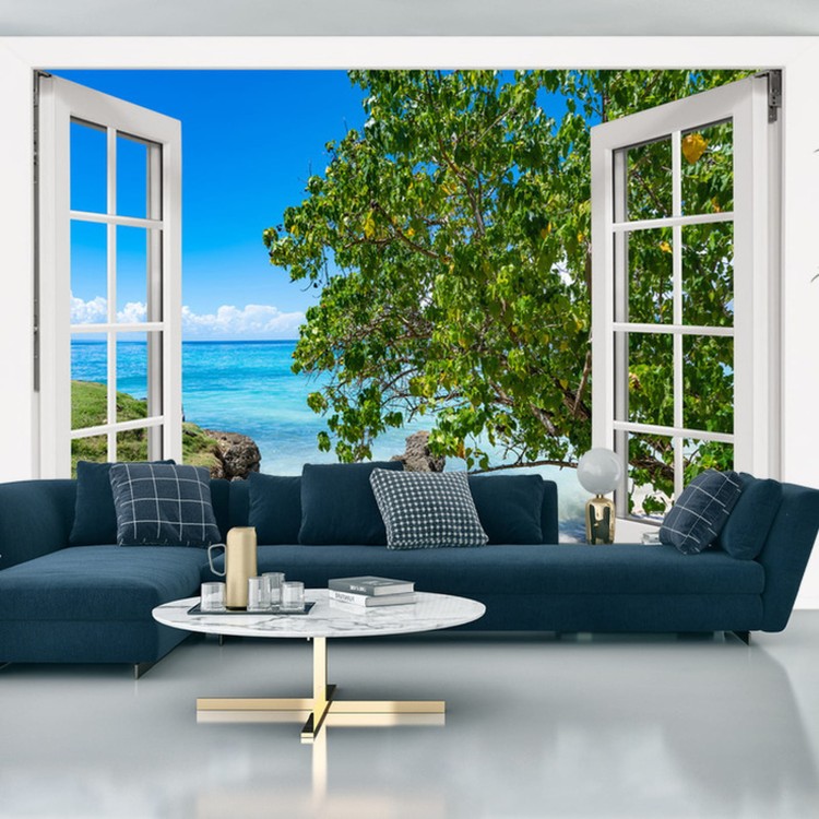 Fototapeta Open Window To The Sea