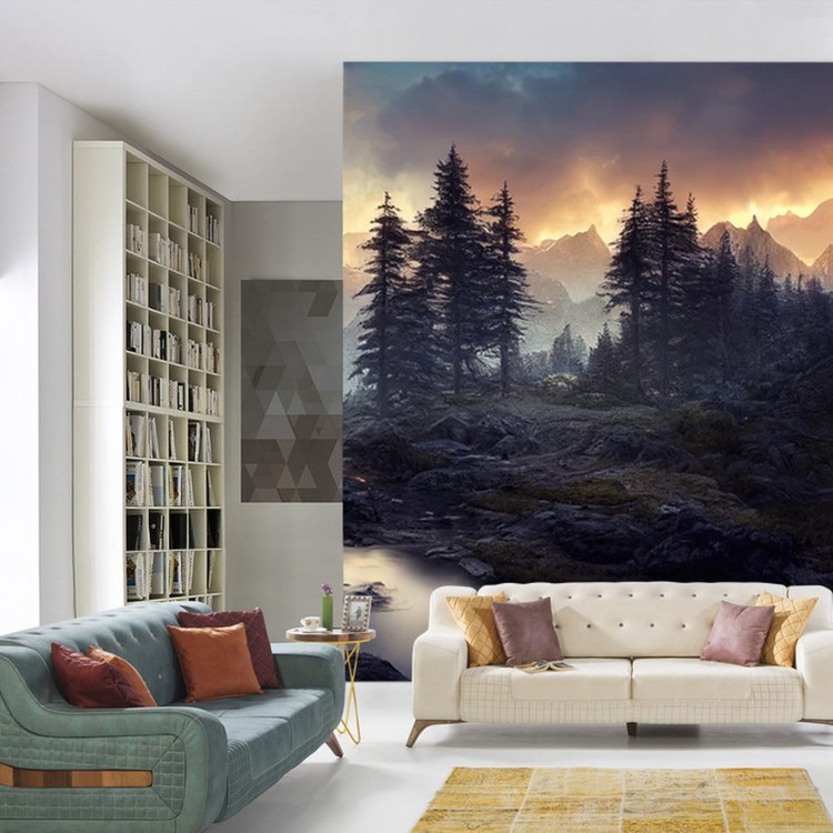 Fototapeta Breathtaking Nature Mountain Landscape, 3D