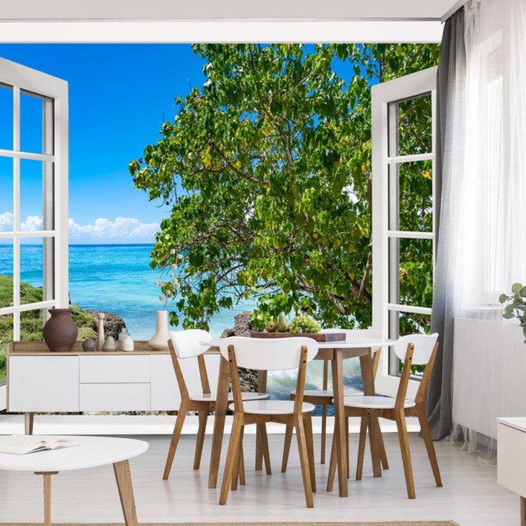 Fototapeta Open Window To The Sea