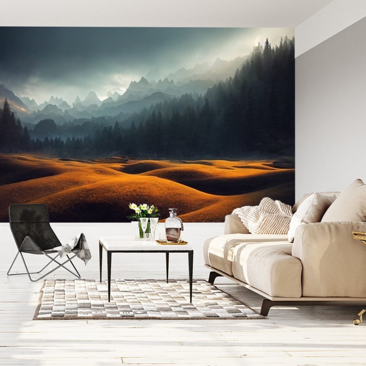 Fototapeta Breathtaking Nature Mountain Landscape, 3D