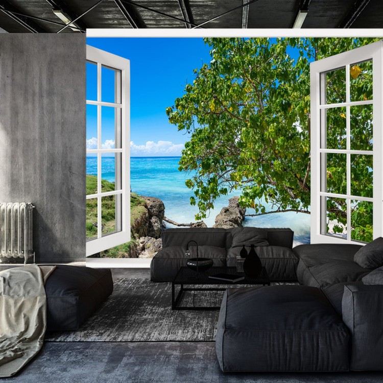 Fototapeta Open Window To The Sea