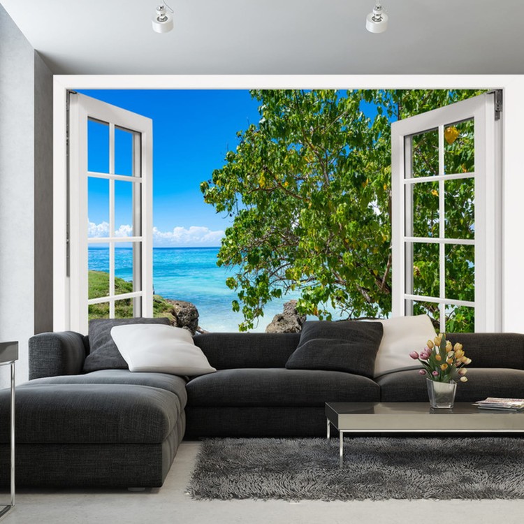 Fototapeta Open Window To The Sea