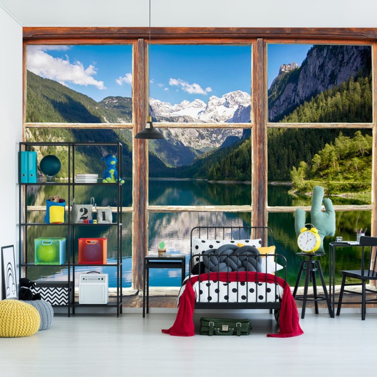 Fototapeta Fensterblick Gosausee