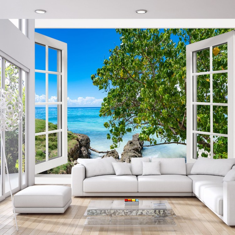 Fototapeta Open Window To The Sea