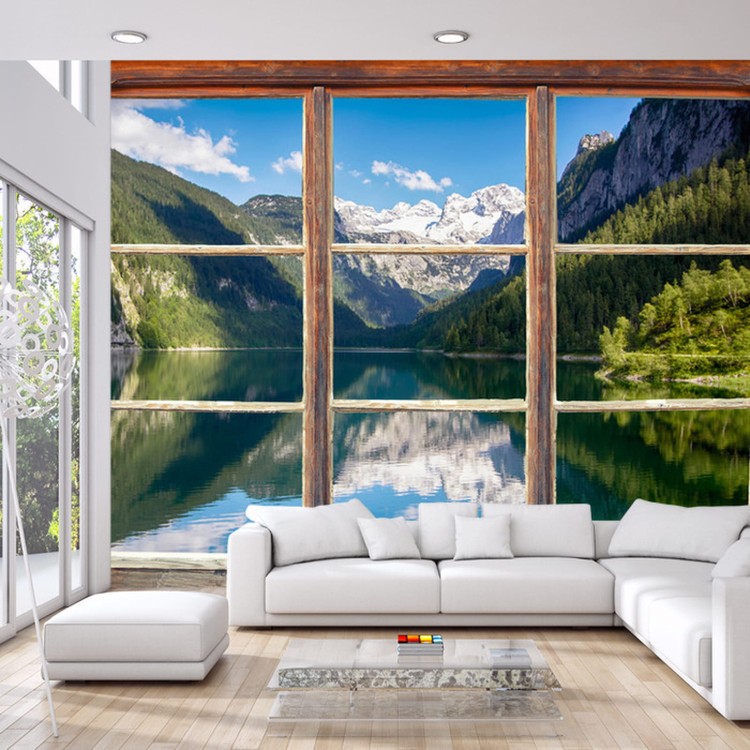 Fototapeta Fensterblick Gosausee